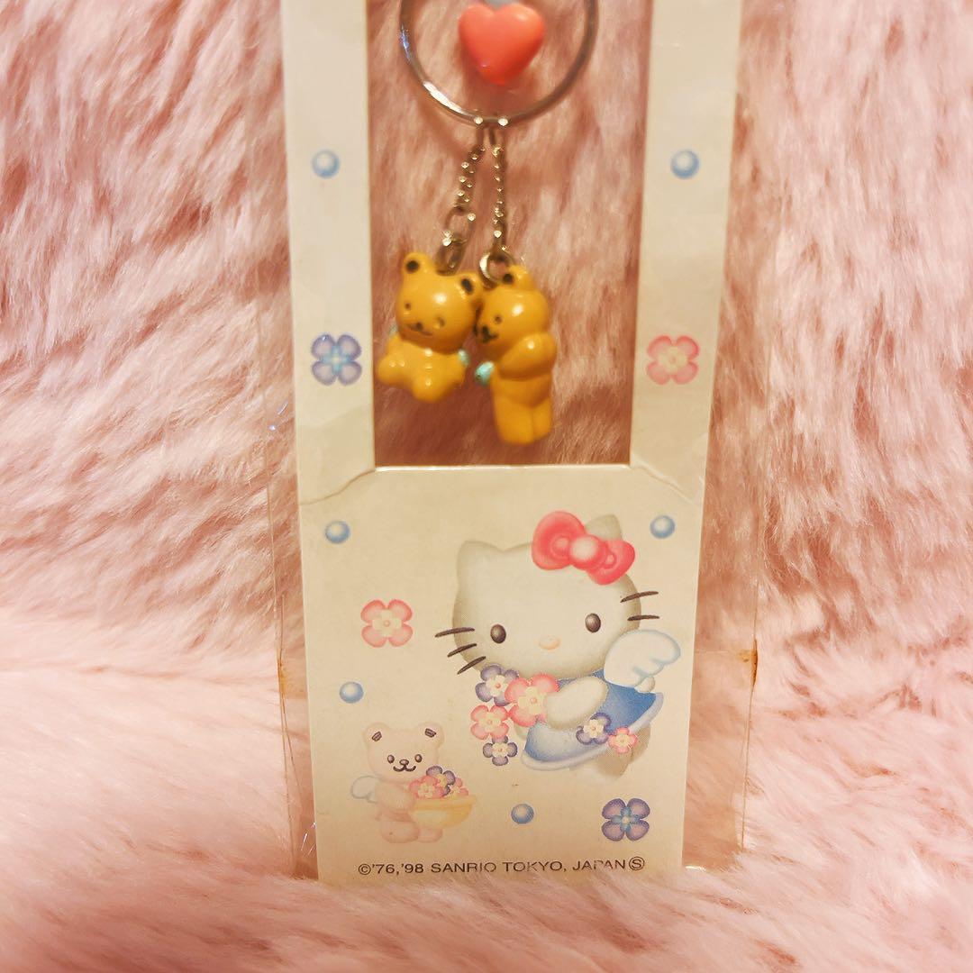 希少レア ハローキティ エンジェル タイニーチャム ストラップ 1998