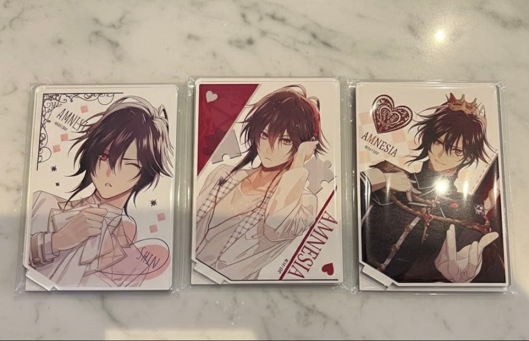 AMNESIA アムネシア バレンタイン アクスタ シン 3点
