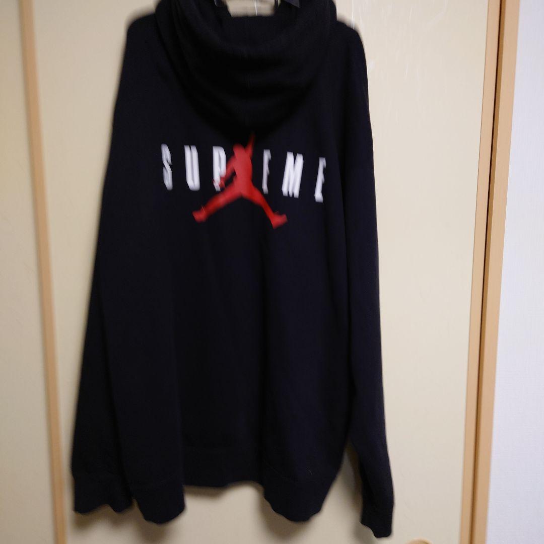トップス Supreme x JordanHoodedSweatshirt \"Black\"