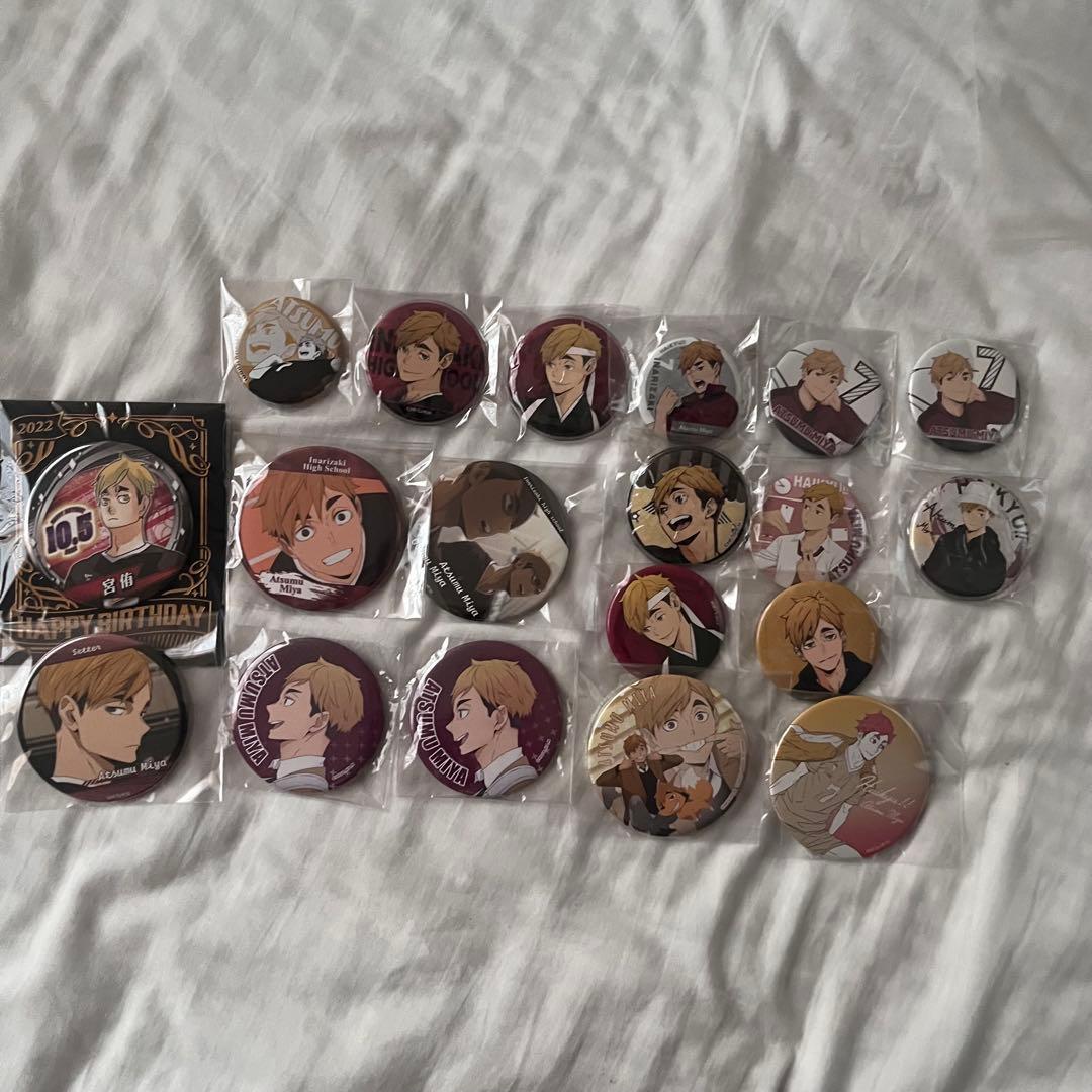 ハイキュー‼︎ 宮侑 缶バッチセット - メルカリ