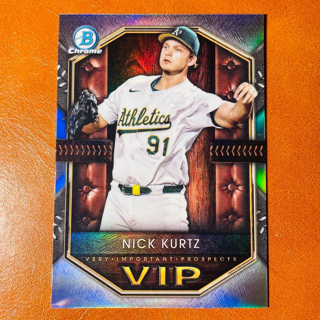 ニック・カーツ インサート リフラクター Topps Bowman 2025 - メルカリ