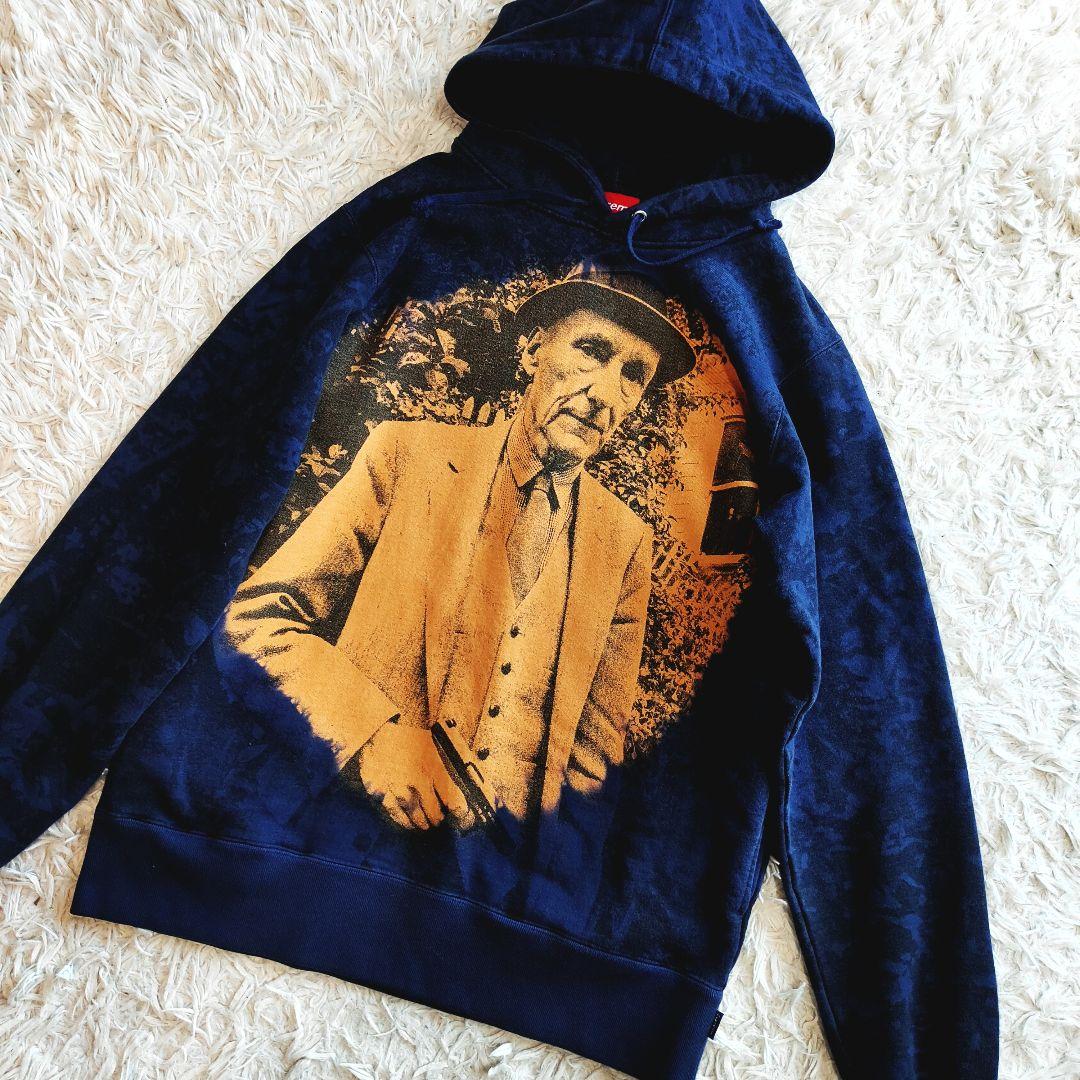 シュプリーム パーカー プルオーバー ビッグロゴ プリント カモフラ