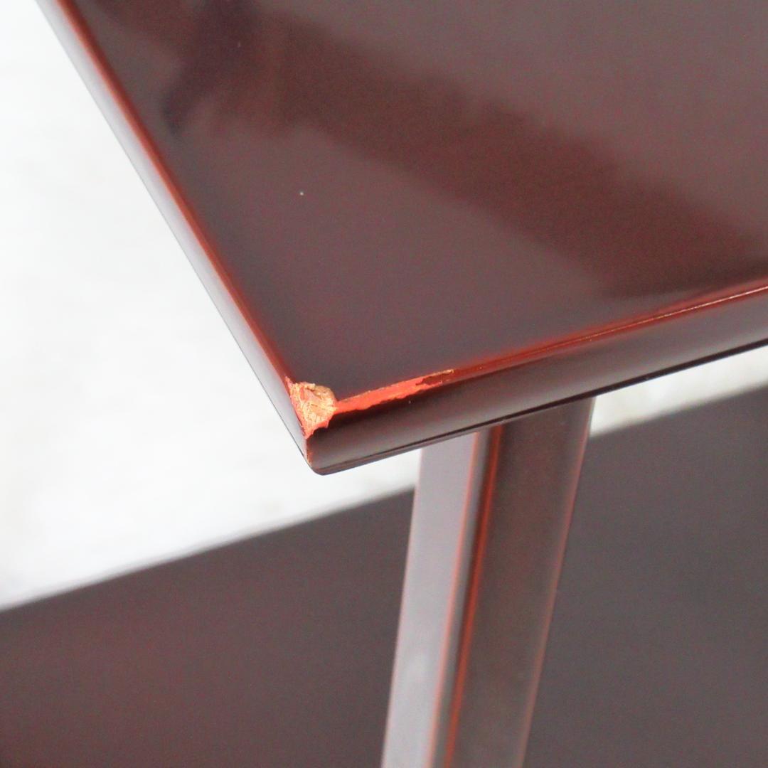 茶道具 山雲棚 京塗師「川瀬表完 作」組立式 鵬雲斎好 茶棚 - メルカリ