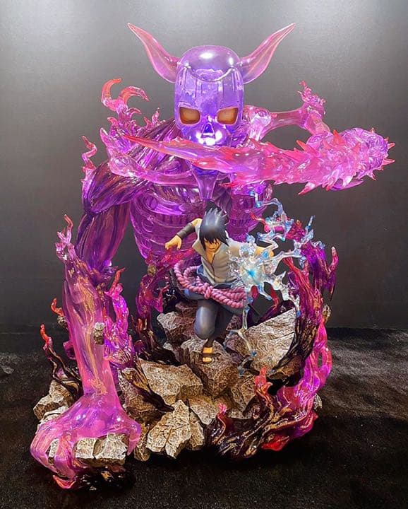 処分値段交渉歓迎うちはサスケフィギュア塗装済みガレージキット樹脂製スタチュー