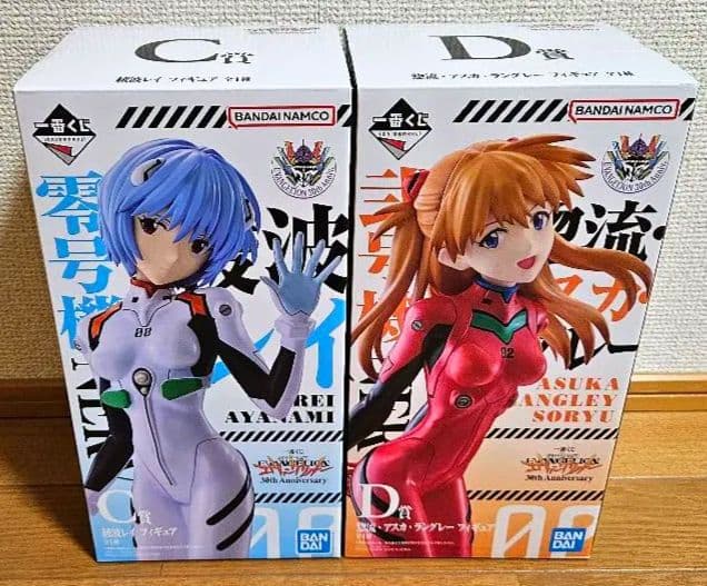 新世紀エヴァンゲリオン 一番くじ 30th B賞,C賞,D賞セット - メルカリ