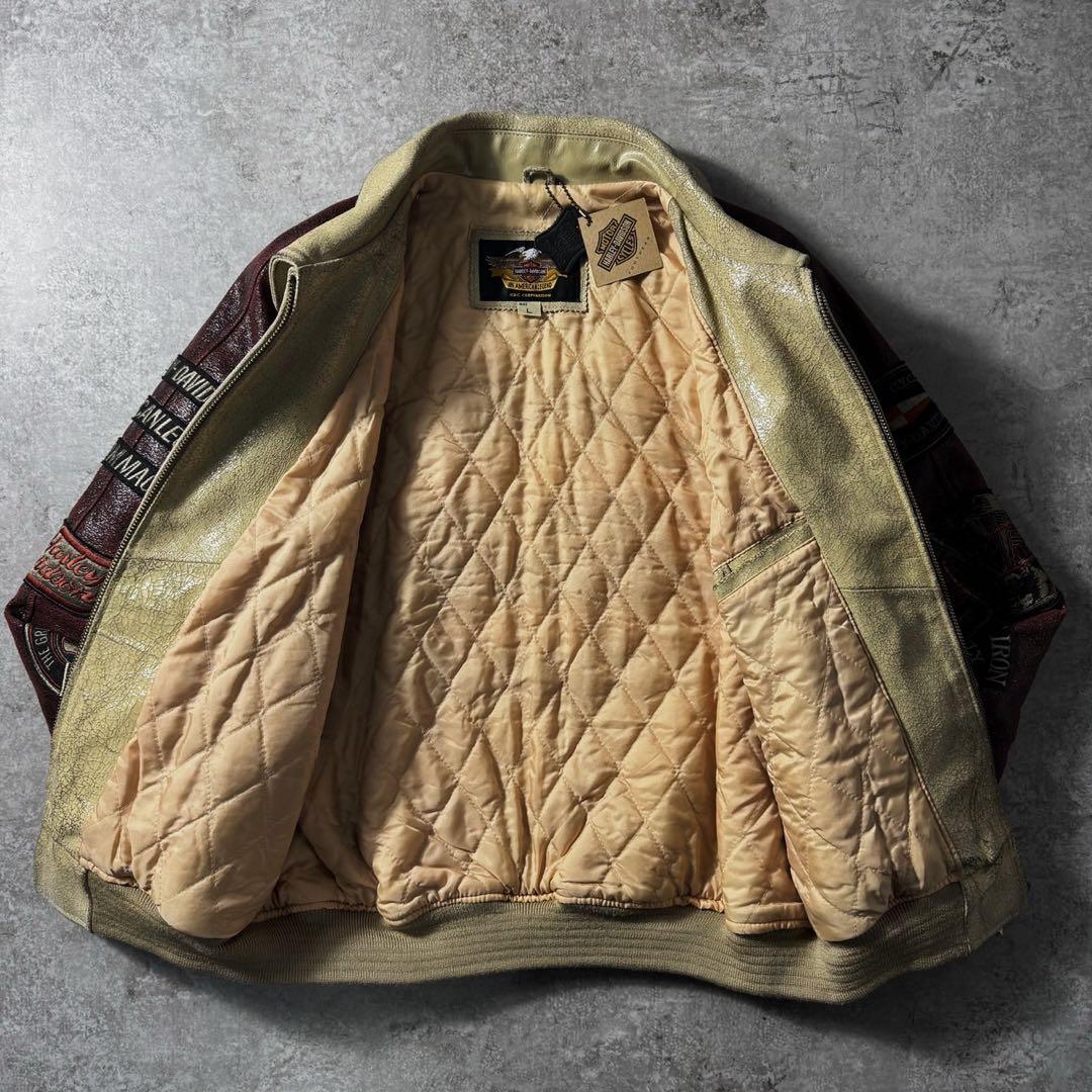 90s ハーレーダビッドソン フライトレザージャケット A-2 G-1 - メルカリ