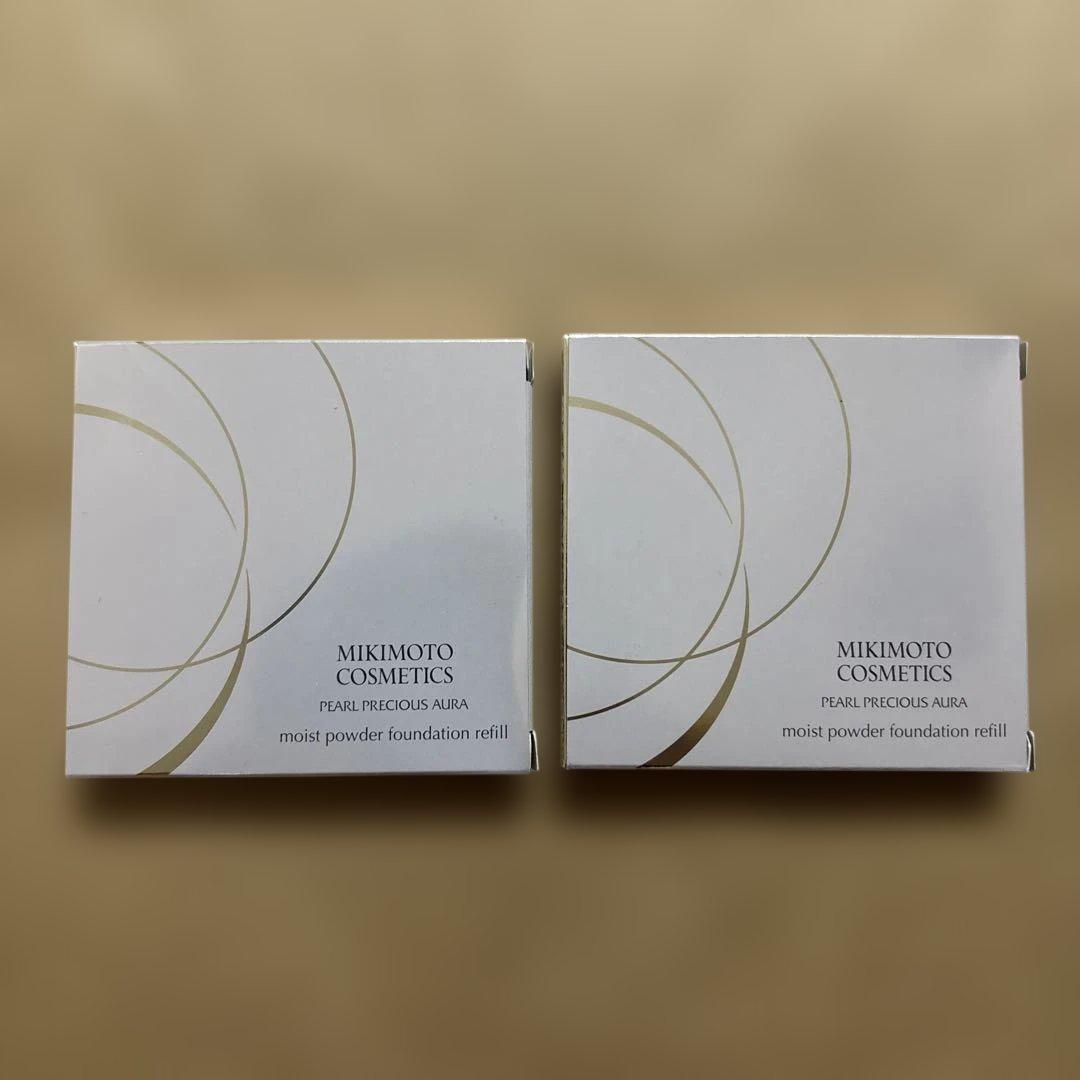 パウダーファンデカバータイプOC03 2個セットパールプレシャスミキモトコスメ