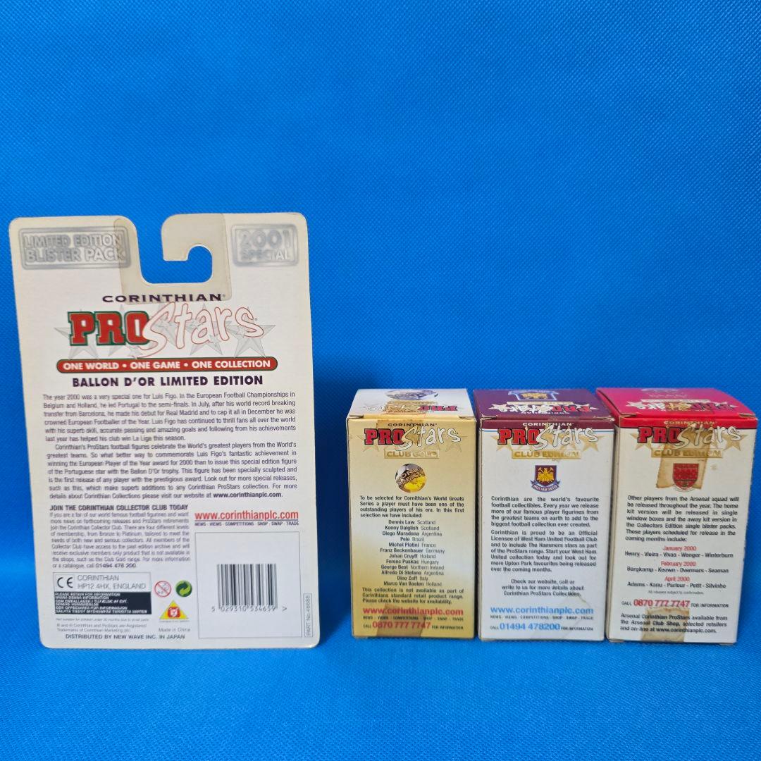 コリンシアン プロスターズ 4体セット フィーゴ バロンドール等 - メルカリ