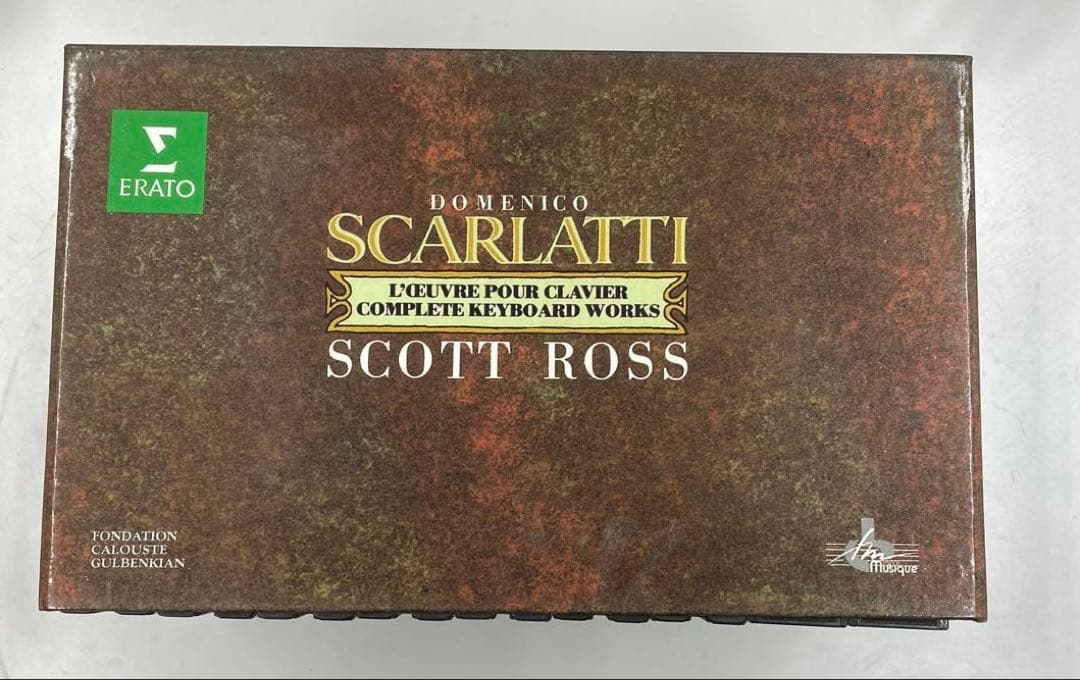 ドメニコ・スカルラッティ 鍵盤作品全集　スコット・ロス　 34枚組