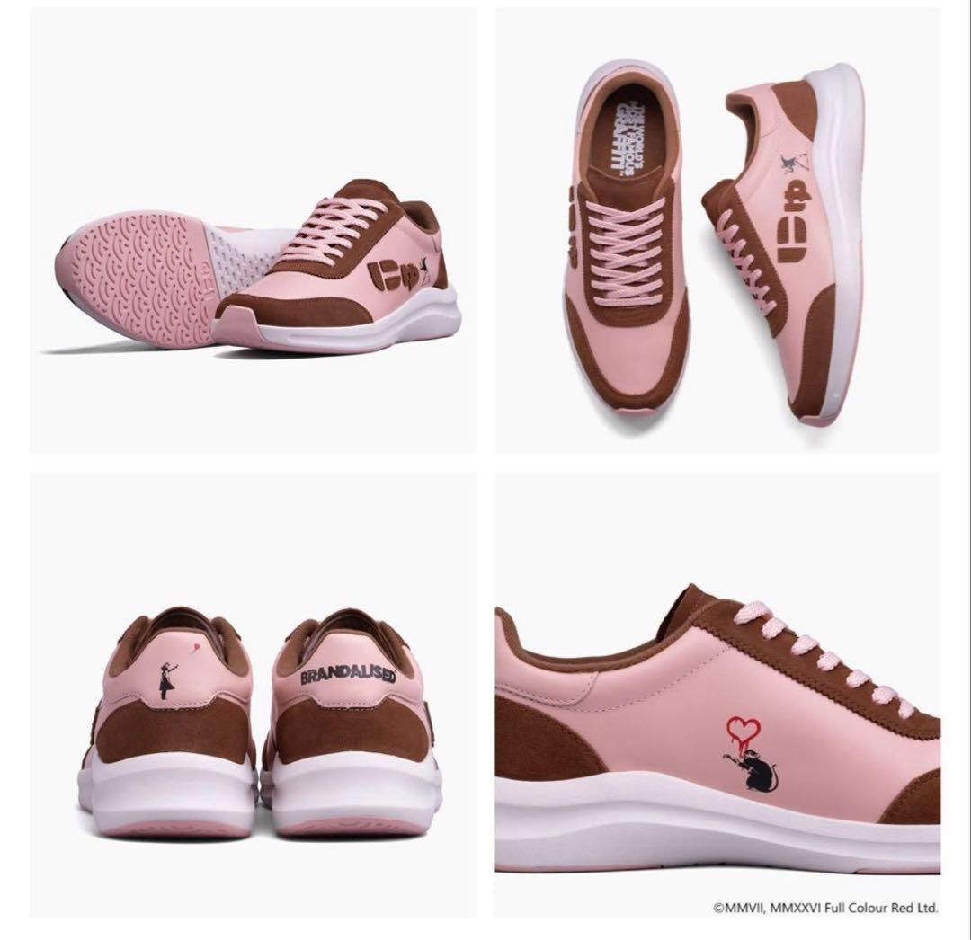 新品SANGACIO バンクシーコラボスニーカー 【ネオポリタン】27.0cm