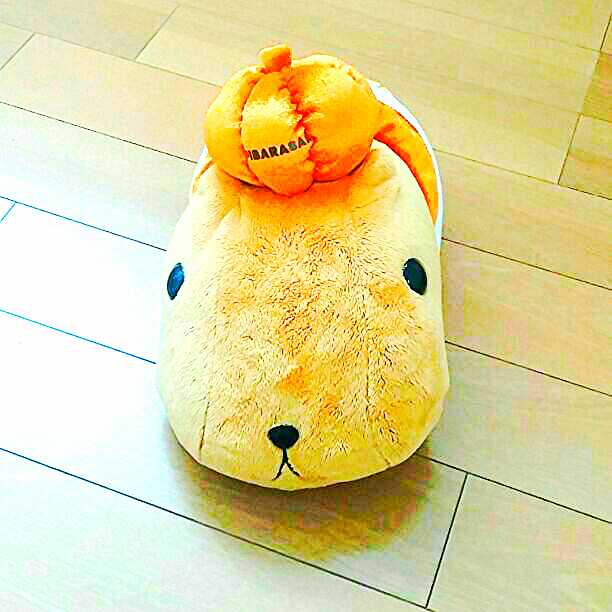 カピバラのぬいぐるみ　もふもふです(^o^) ふわふわカピバラ L (ブラウン) - ぬいぐるみメーカーTAKE OFFの公式