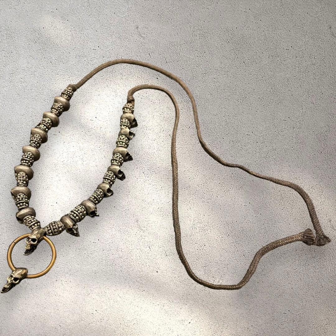 hide 愛用 ネクロマンス necromance スカル ネックレス - メルカリ