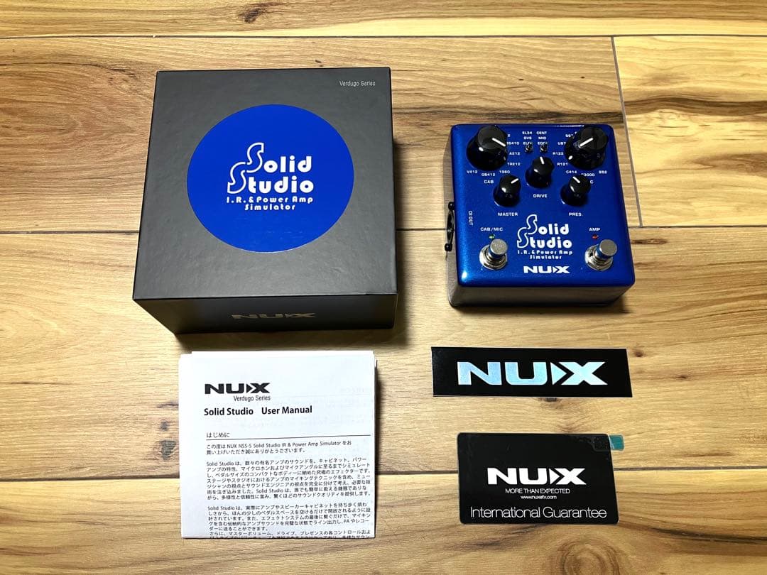 NUX Solid Studio IRシミュレーター ほぼ未使用品 楽天市場】NUX Solid Studio 新品 IR & パワーアンプシミュレーター