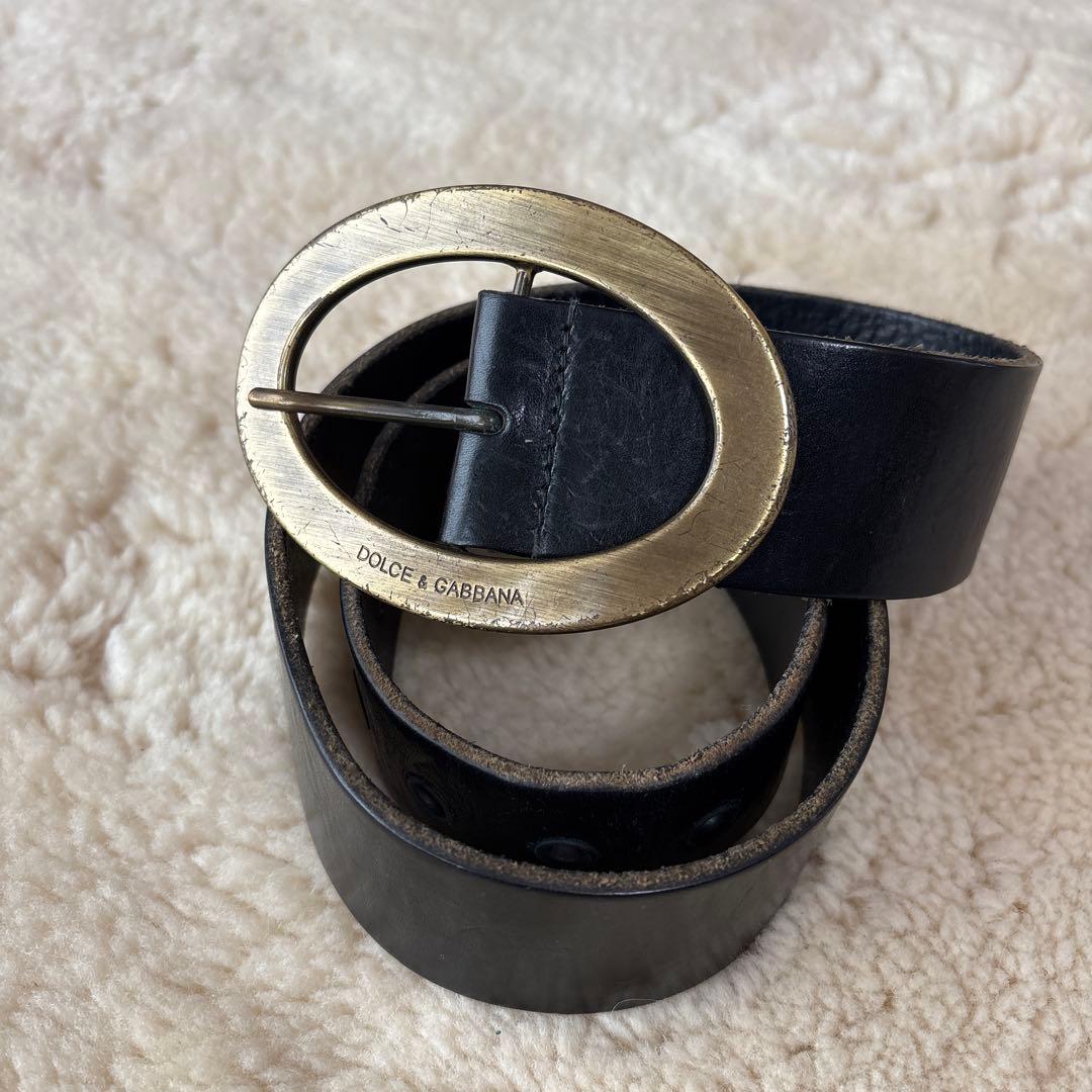 DOLCE & GABBANA レザーベルト