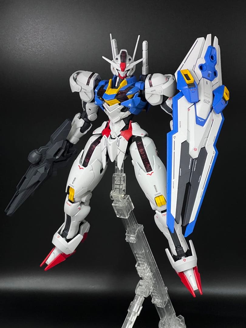 全塗装完成品 1/100 フルメカニクス ガンダムエアリアル - メルカリ