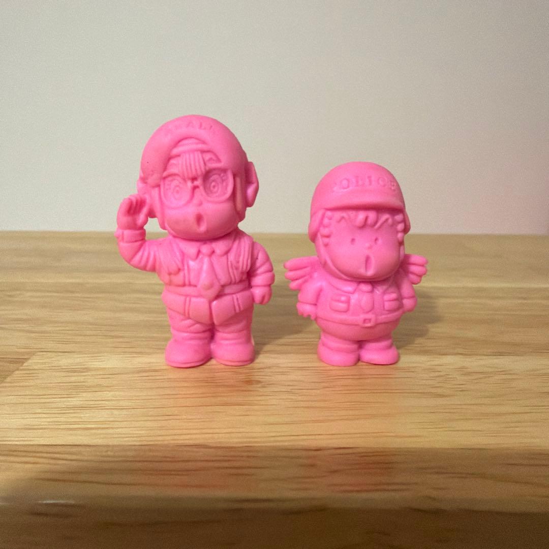 Dr.スランプアラレちゃん消しゴム 宇宙警備隊アラレ ガッチャンセット