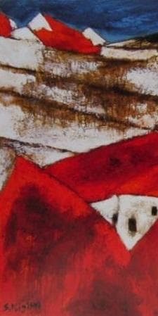 三岸節子、「冬の終り」、厳選、希少画集・額装画、人気作品、新品高級