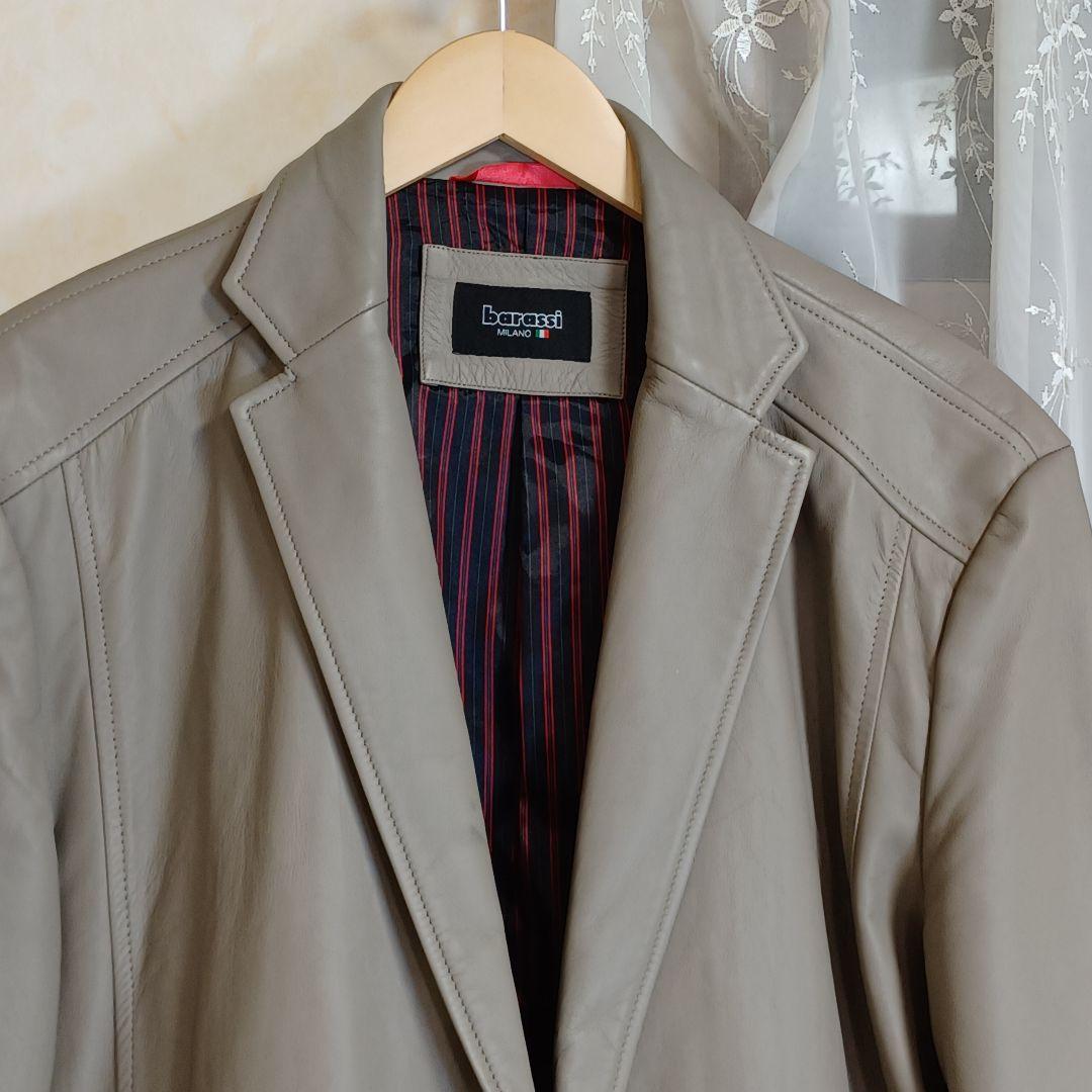 barassi MILANO レザージャケット 3Lサイズ 羊革