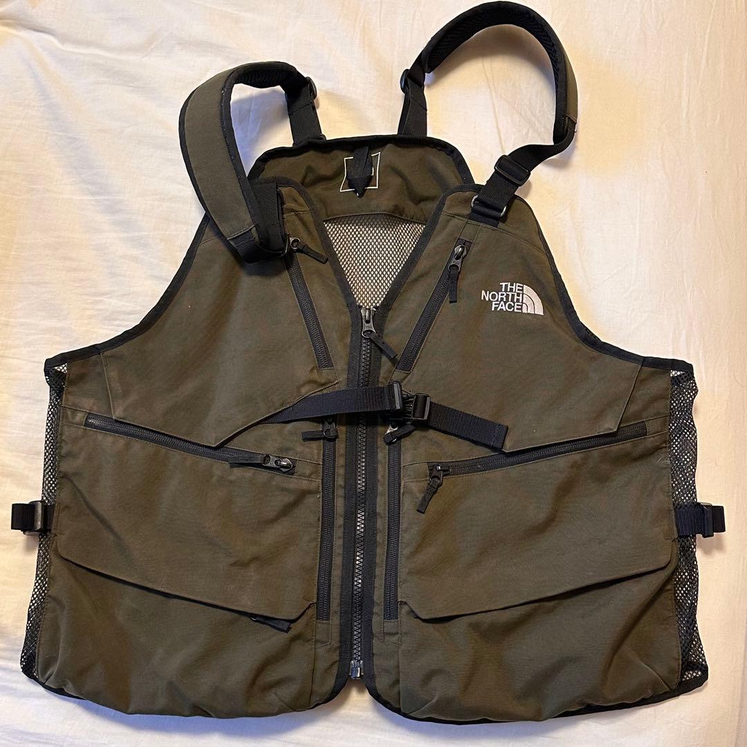 THE NORTH FACE フィッシングベスト カーキ　L