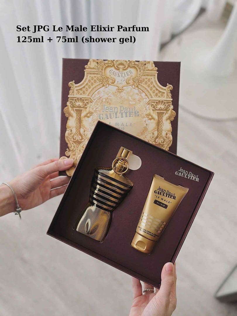 その他 JPG Le Male Elixir Parfum 125ml + 75ml