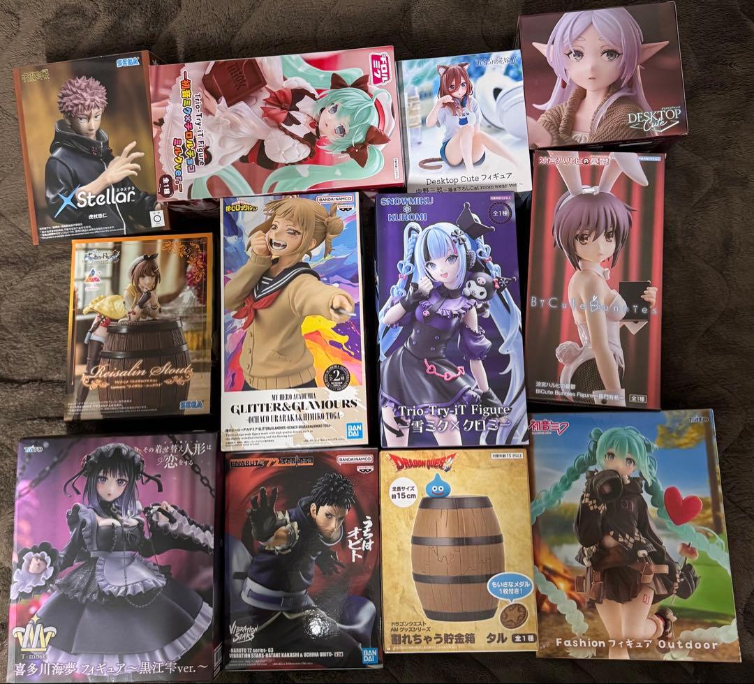 プライズフィギュア まとめ売り 初音ミク フリーレン等 12個セット