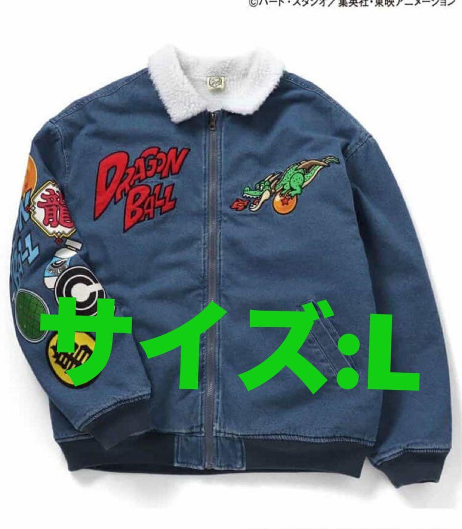 BREEZE ドラゴンボールコラボ_デニムボアジャケット