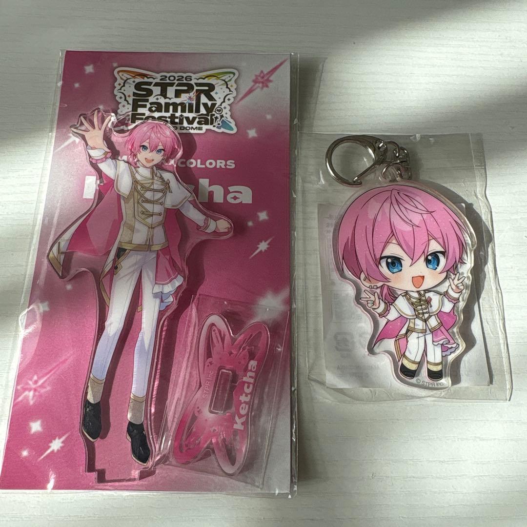 AMPTAK×COLORS けちゃくん すとふぇす アクキー アクスタ - メルカリ