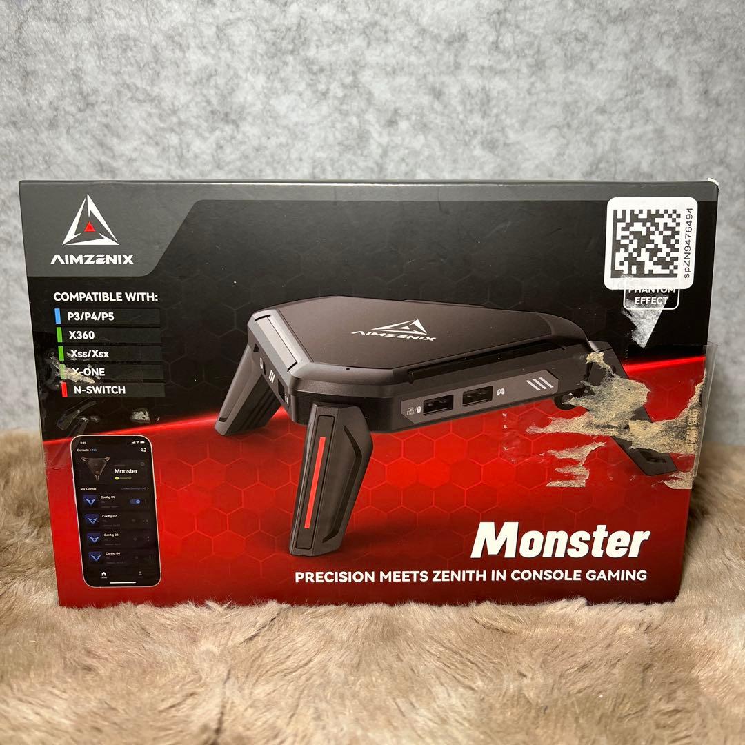 PC用ゲームコントローラー・コンバーター AIMZENIX MONSTER FY-AZX-P02
