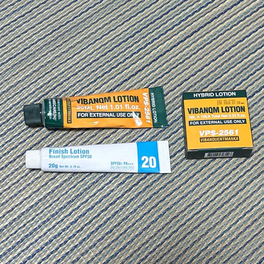 3点セット　ファイトシンクリーム　フィニッシュローション Qoo10] pharmesthetic VIBANQM ファイトシン クリーム