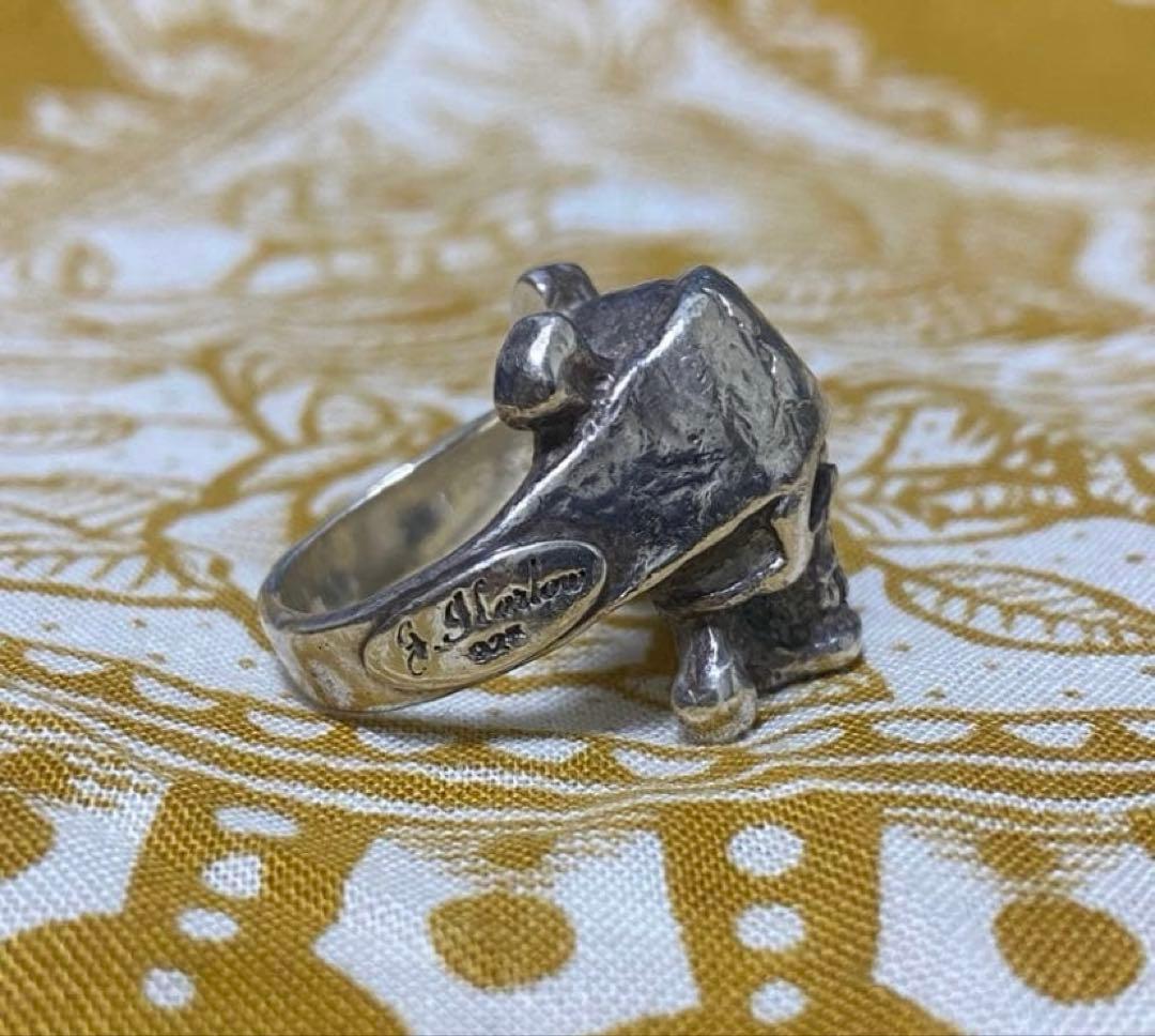 超希少 初期モノ ジョニーデップ愛用 パイレーツリング ジャック