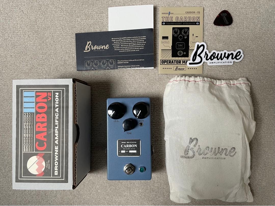 ギター Browne Amplification CARBON V2