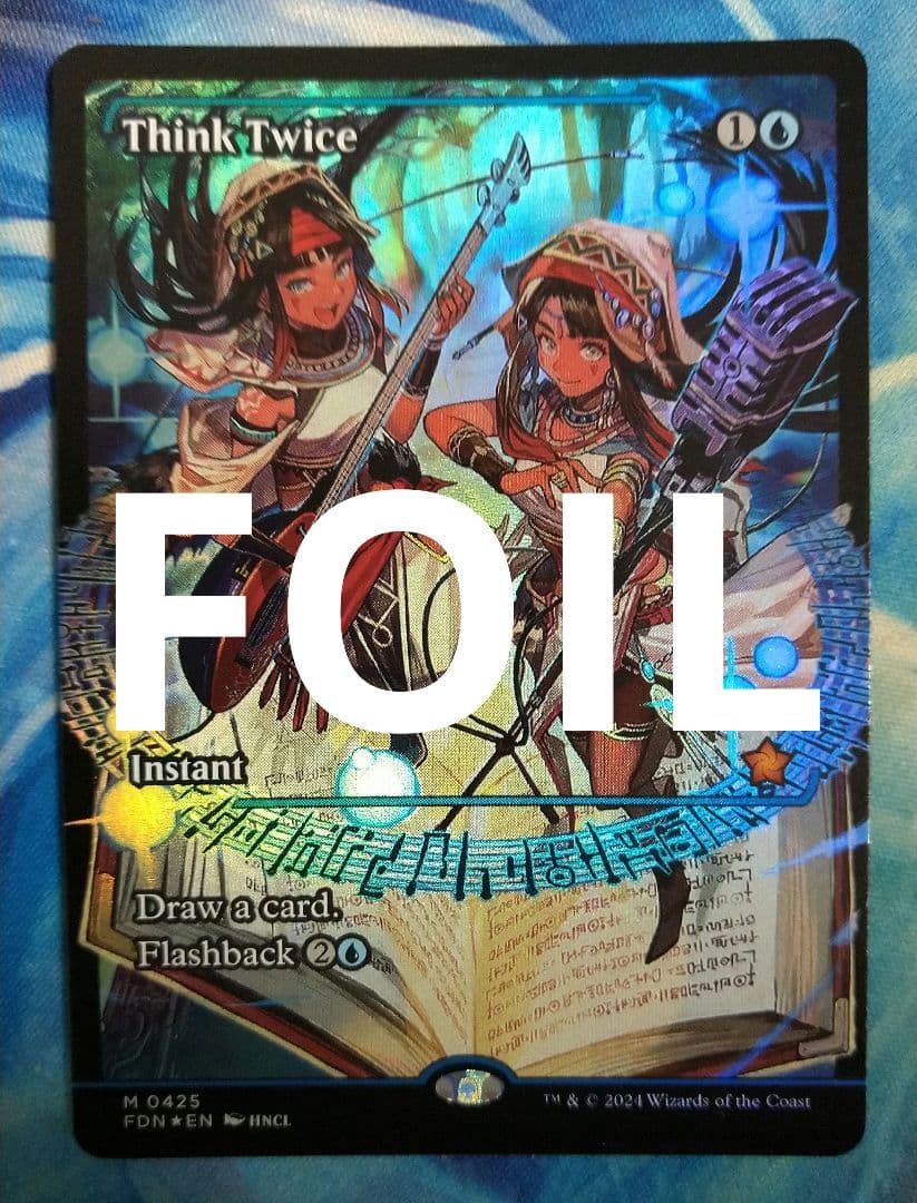 MTG 熟慮/Think Twice FDN ジャパン・ショーケース英語FOIL - メルカリ