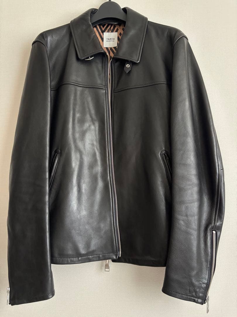 ♦︎TAKEO KIKUCHI♦︎ラムレザージャケット　⭐︎美品⭐︎