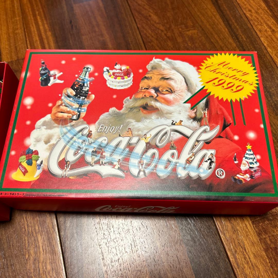コカコーラ クリスマスオーナメント 1999 8個セット - メルカリ