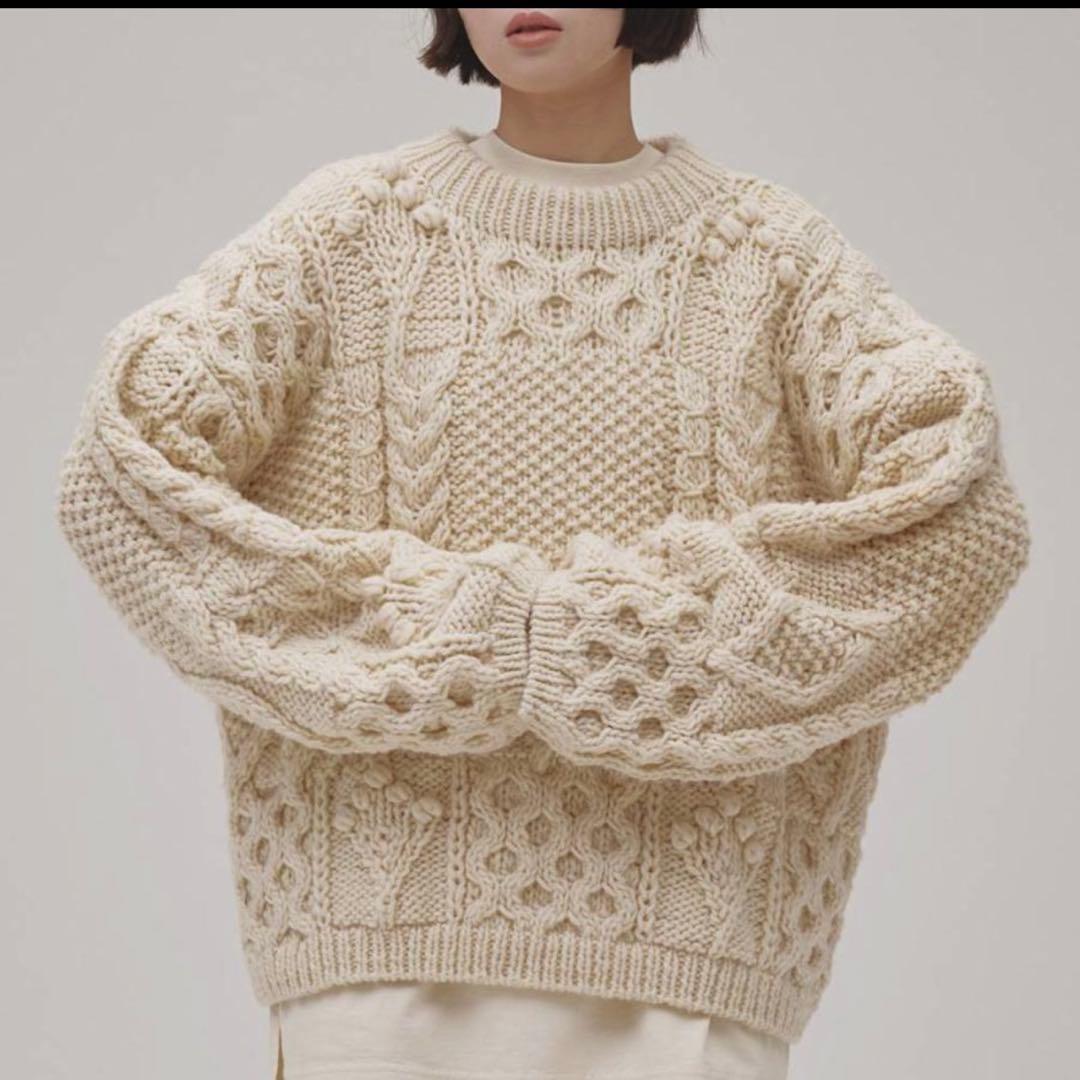 todayful パターンハンドニット - メルカリ