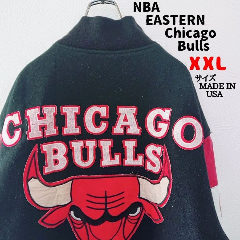 う*☆様 少し美品 Chicago Bulls シカゴブルズ NBA レザージャ