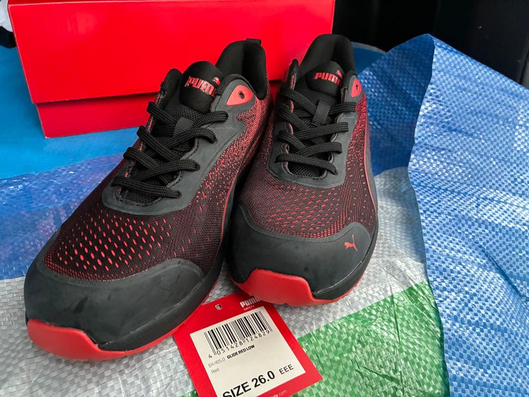 安全靴 プーマ PUMA GLIDE LOW グライド ロー 26.0