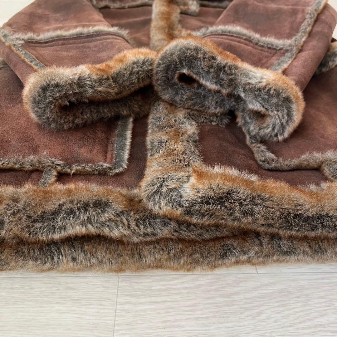 INDIAN MOTORCYCLE 4B フェイクムートンコート 40 Lサイズ - メルカリ