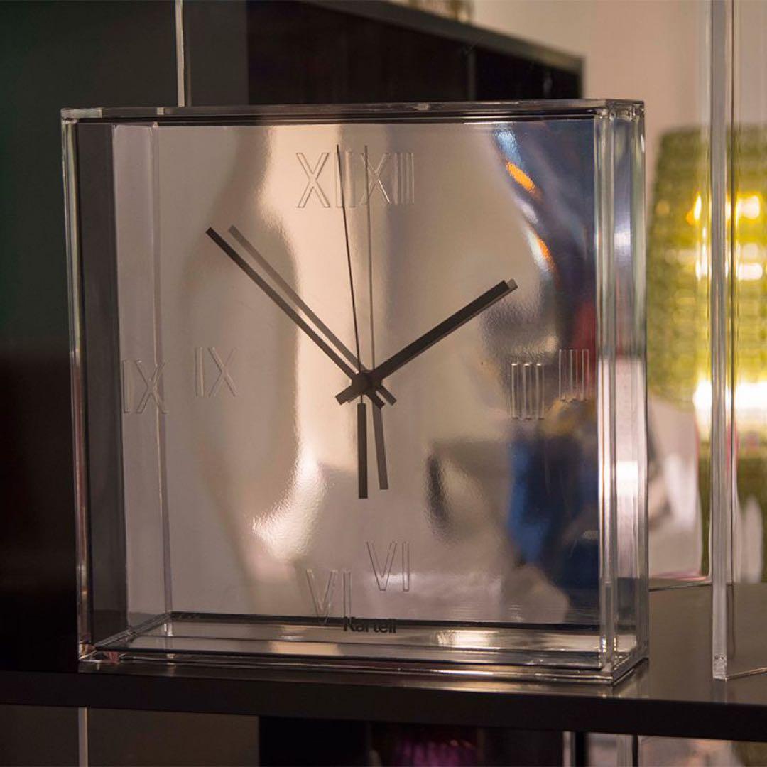 【正規品・極美品】Kartellカルテル/ティックタックTIC&TAC/クローム 楽天市場】【Kartell カルテル 正規販売店】 時計 置き時計 ティック