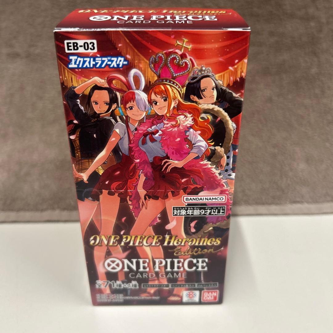 ✨️即日発送✨️ワンピースカード ヒロインズエデション1Box テープ付き