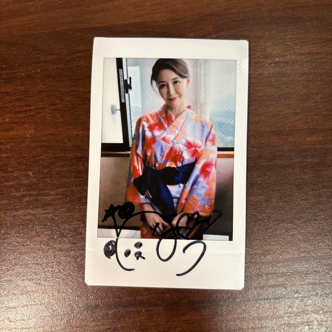 久*和様 浴衣 着物 愛弓りょう DVD ゆらら夢 直筆サイン入りチェキ