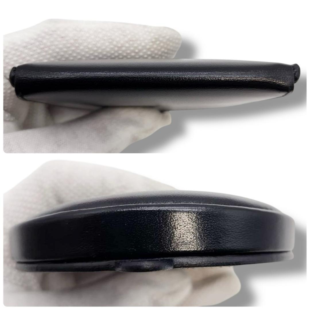 カルティエ ケース《マストドゥカルティエ》カーフレザー 黒 美品 未使用級