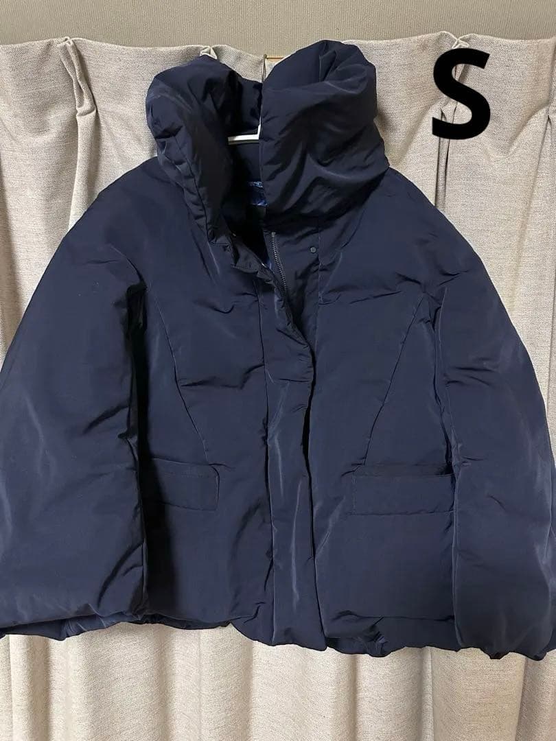 【美品】ユニクロ　ハイブリッド ダウンジャケット ネイビー　S UNIQLO ユニクロ ハイブリッドダウンパーカー ネイビー S - メルカリ
