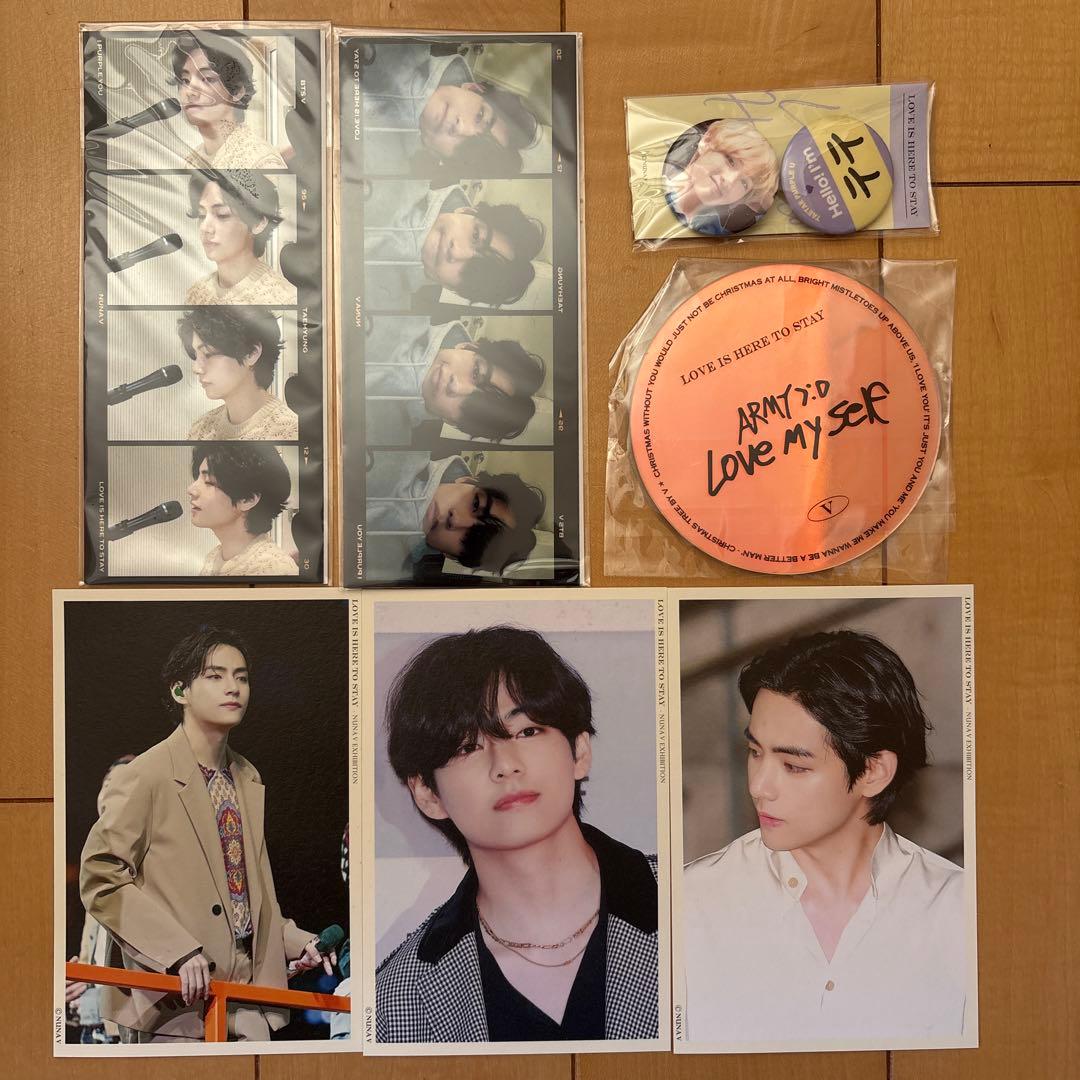 BTS V テテ ヌナビニム NUNA V 展示会 入場特典 くじ景品 - メルカリ