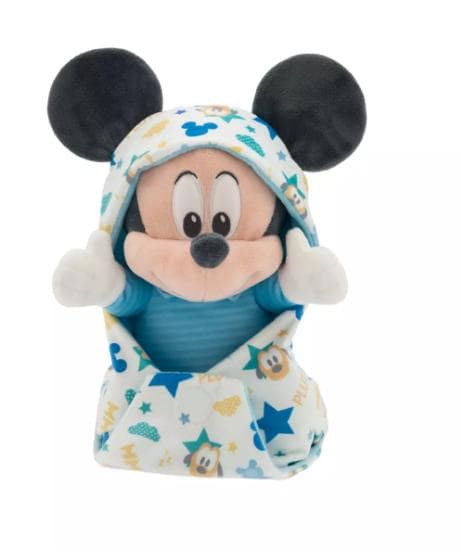 【カリフォルニアディズニー】ディズニーベビー ミッキー おくるみ ぬいぐるみ