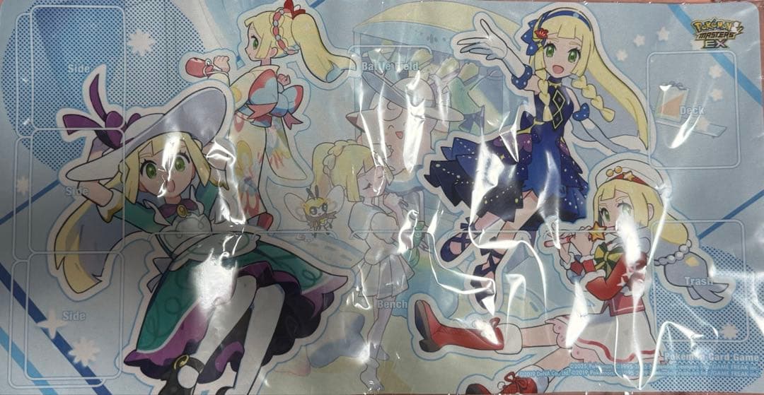 ポケモンマスターズEX プレイマット おしゃれを楽しむリーリエ | 激安