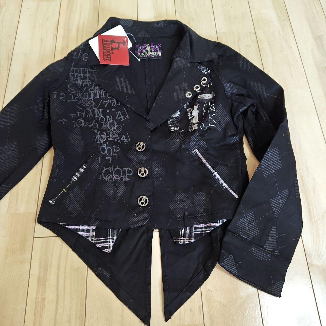 タグ付 h.naoto h.ANARCHY エイチナオト ベスト付燕尾ジャケット
