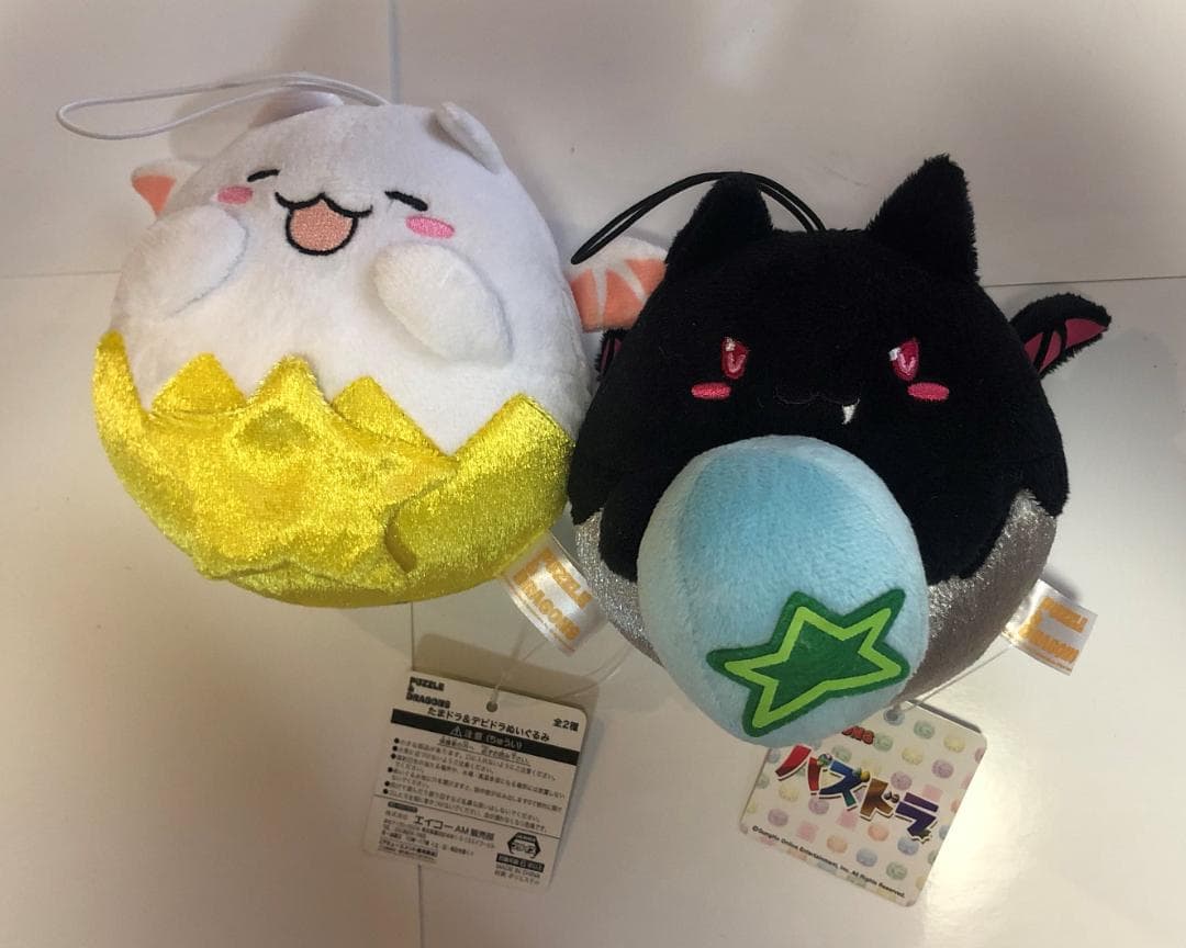 パズドラ たまドラ＆デビドラ ぬいぐるみ 全2種セット - メルカリ