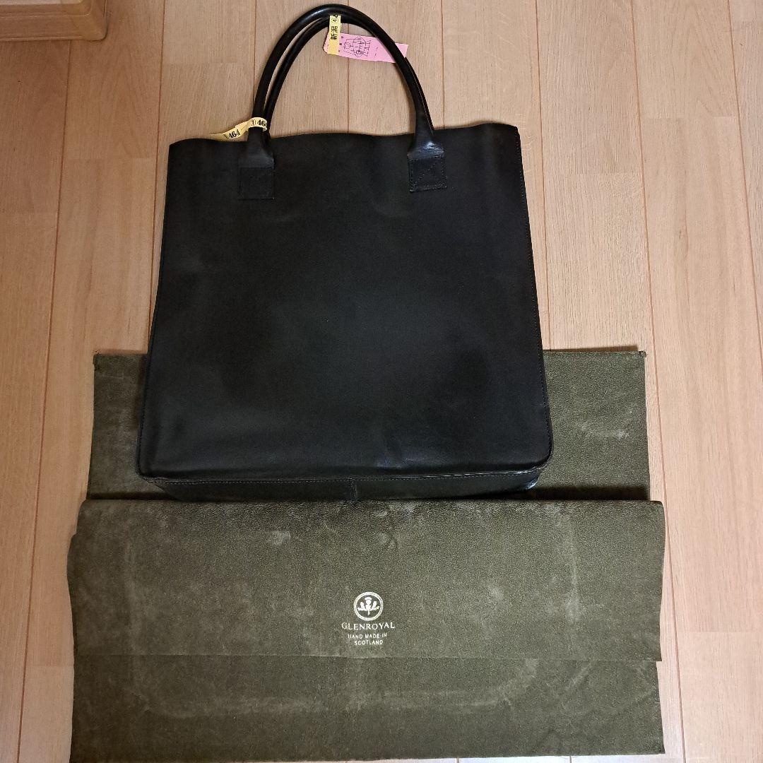 【新春SALE】グレンロイヤル　レザートートバッグ 収納袋付き