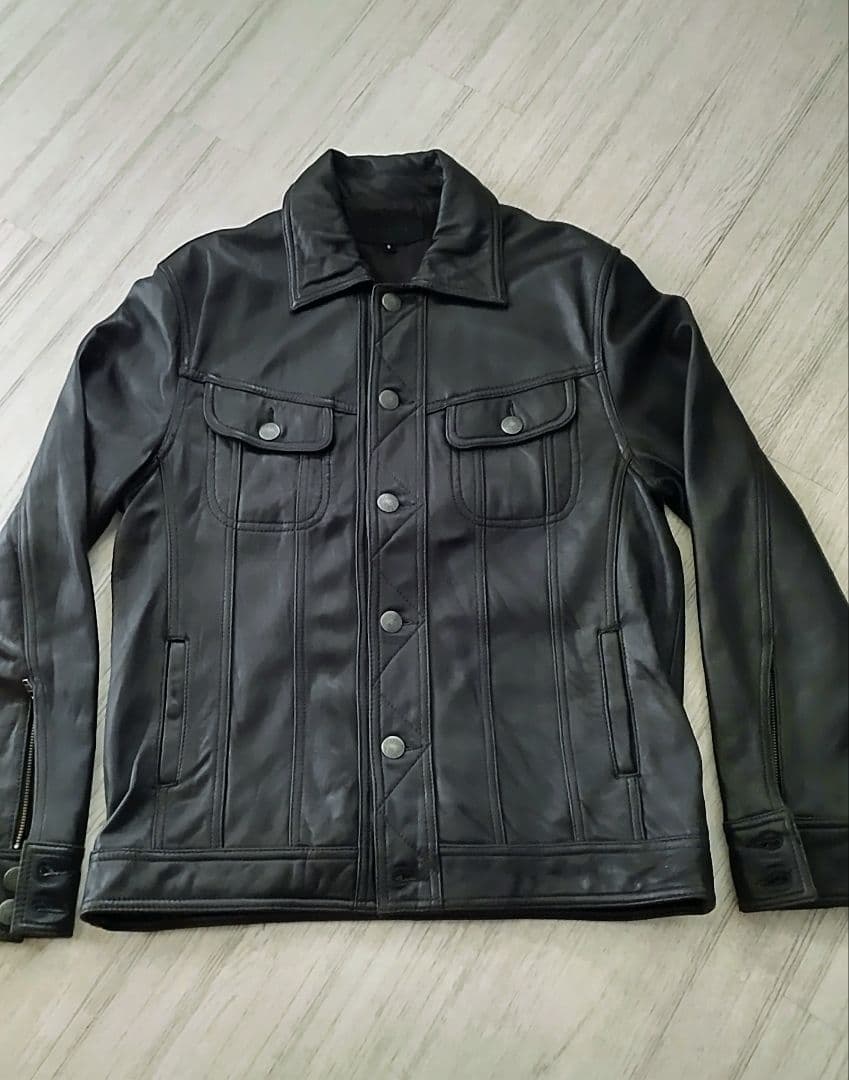 ジャックローズ★レザートラッカーᎶジャン★サイズ6本日まで価格中！！！